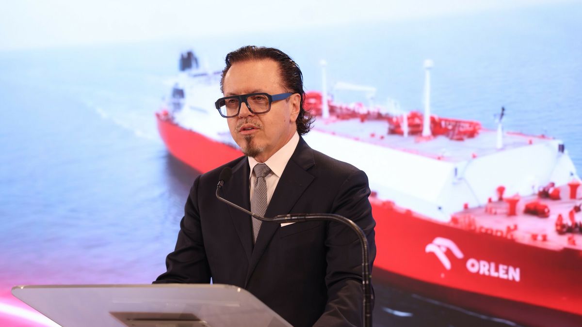Konferencja prasowa Orlenu
11.06.2026 Warszawa Konferencja Orlenu z udzialem prezesa Ireneusza Fafary i ministrow: aktywow panstwowych Wojciecha Balczuna i energii Milosza Motyki fot. Andrzej Iwanczuk/REPORTER
N/z: Wojciech Balczun
ANDRZEJ IWANCZUK/REPORTER