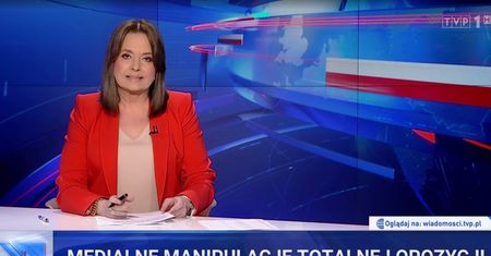"Wiadomości" TVP: To było długie 6 minut. Pociski leciały jeden za drugim