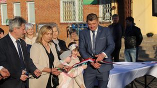 Romanówka: Uroczyste otwarcie nowej drogi