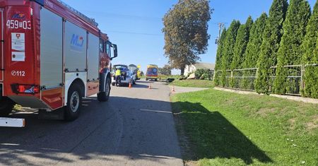Groźny wypadek. LPR zabrał do szpitala potrącone dziecko