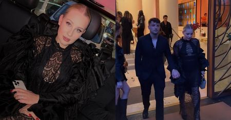 Andziaks w koronkach i z torebką za 21 tysięcy złotych brylowała na paryskim Tygodniu Mody