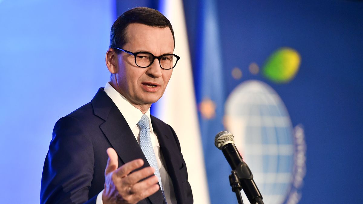 Premier Mateusz Morawiecki podczas Forum Ekonomicznego w Karpaczu