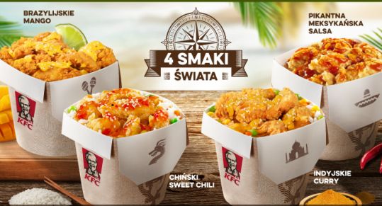 4 Smaki Świata ponownie w KFC