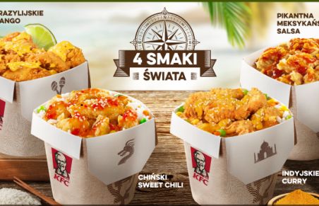 4 Smaki Świata ponownie w KFC
