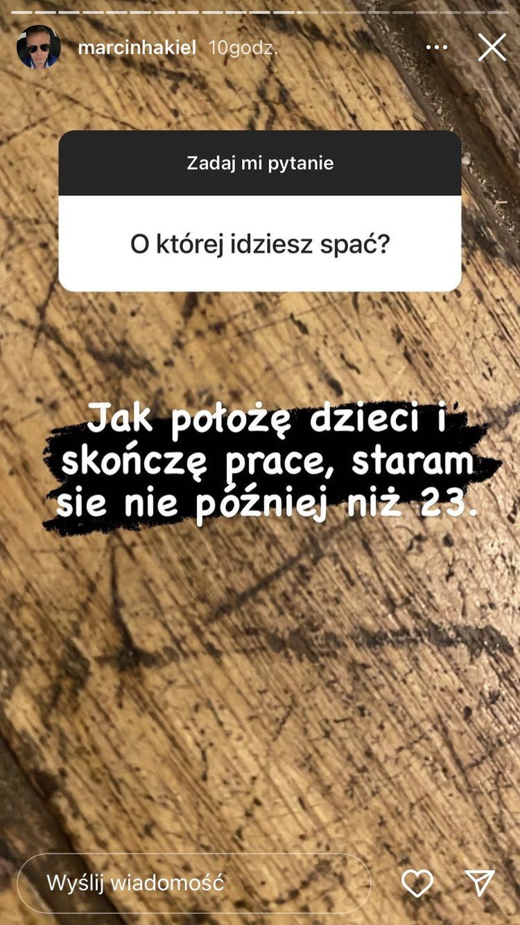 Marcin Hakiel o opiece nad dziećmi 