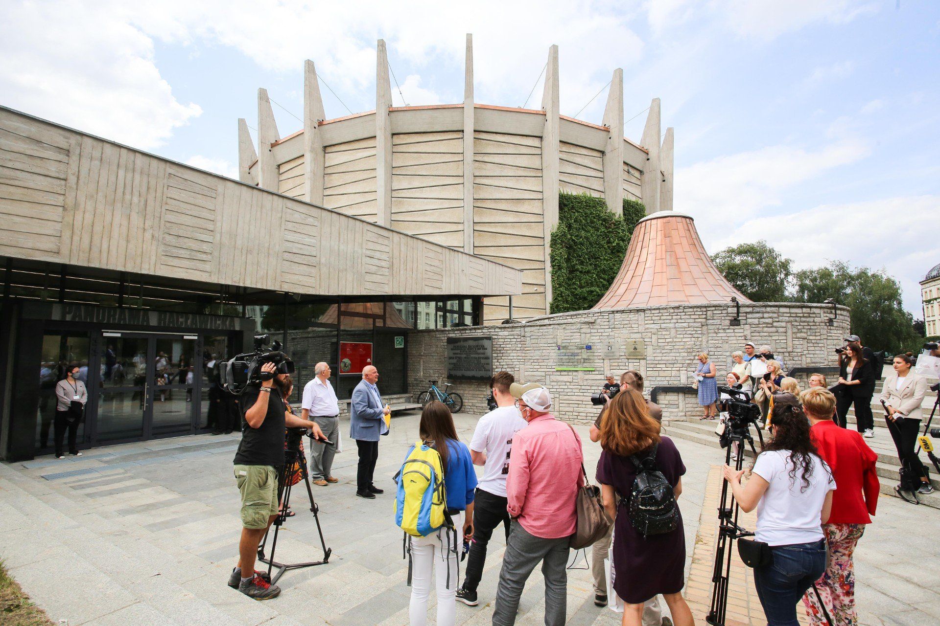 21.07.2021 WROCLAW PANORAMA RACLAWICKA PO REMONCIE OTWARCIE ROTUNDA, FOT.MAGDALENA PASIEWICZ/ POLSKA PRESS