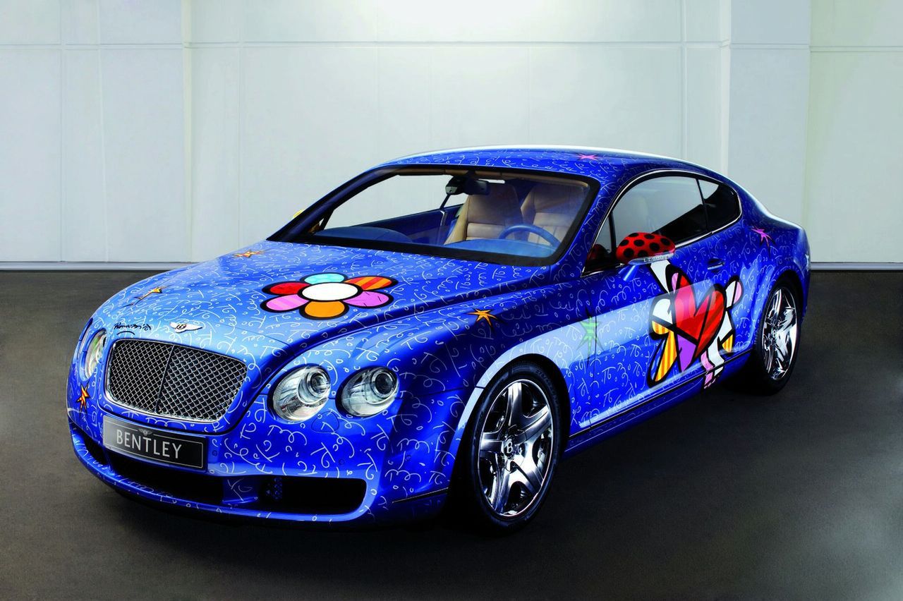 Bentley Continental GT w stylu Pop Art