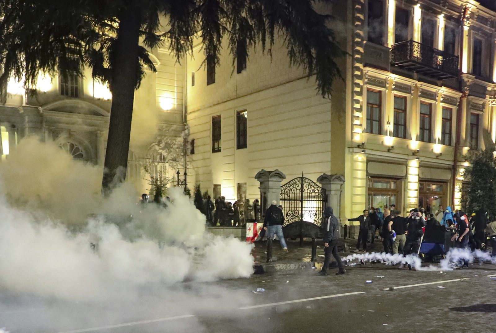 Protesty w Gruzji