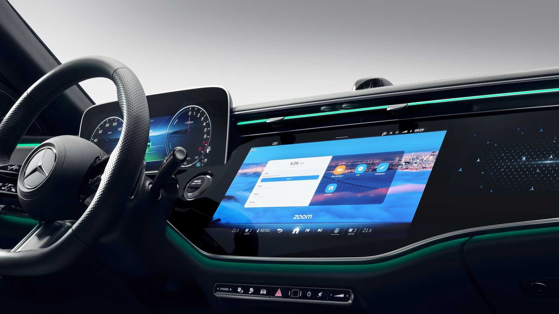 Nowy Mercedes Klasy E - wnętrze