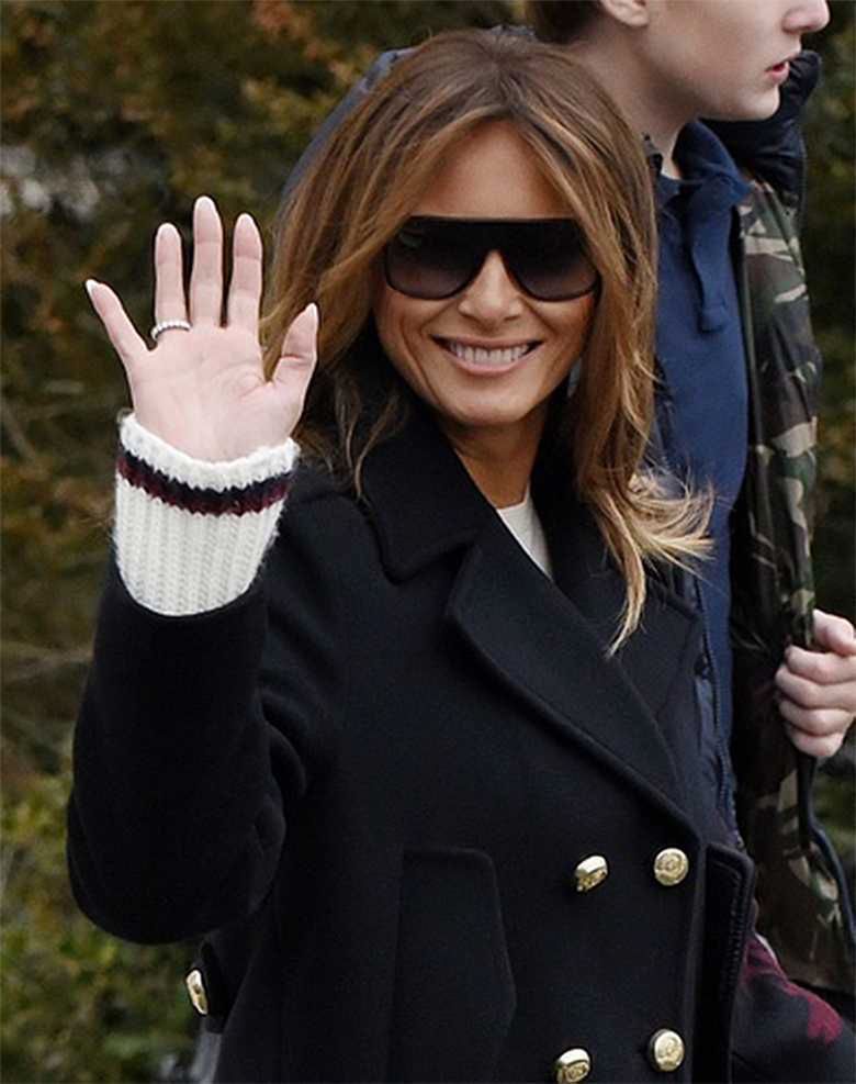 Melania Trump w sportowej stylizacji