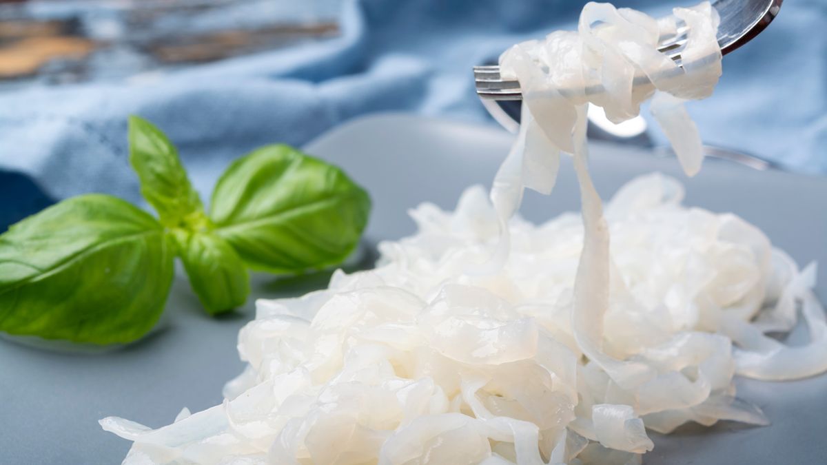 Makaron konjac w 97 proc. składa się z wody.