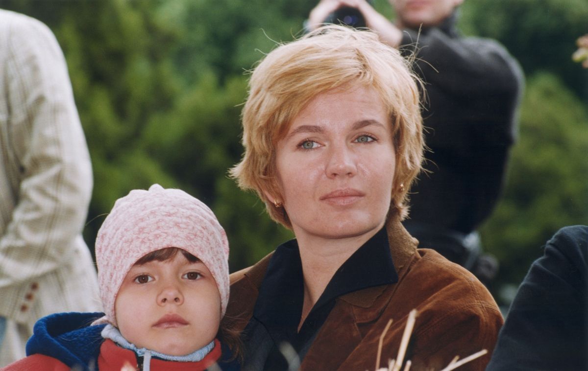 Agnieszka Pilaszewska z córką w 2020 roku