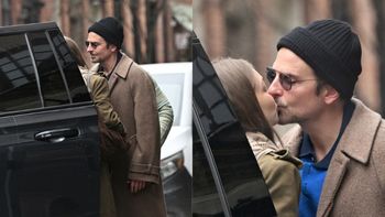 Rzadki widok: Bradley Cooper wymienia pocałunki z młodszą o dwie dekady Gigi Hadid (FOTO)