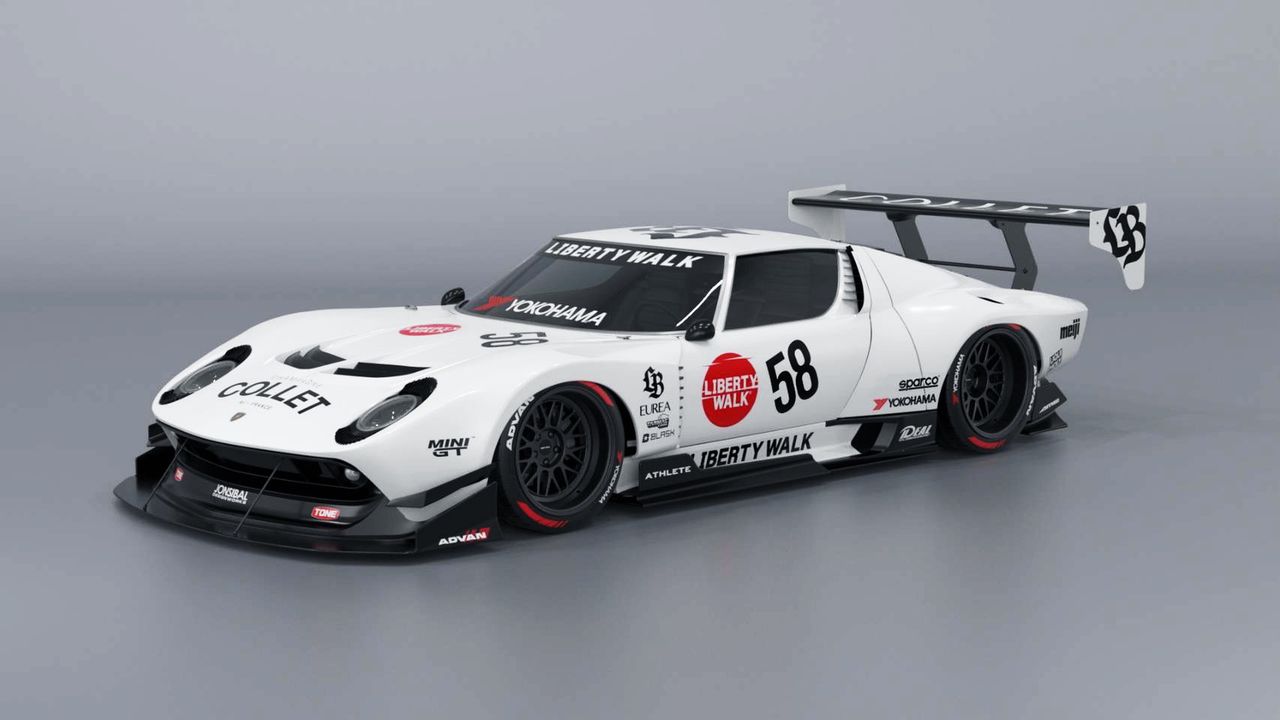 LB-Silhouette WORKS GT Lamborghini Miura