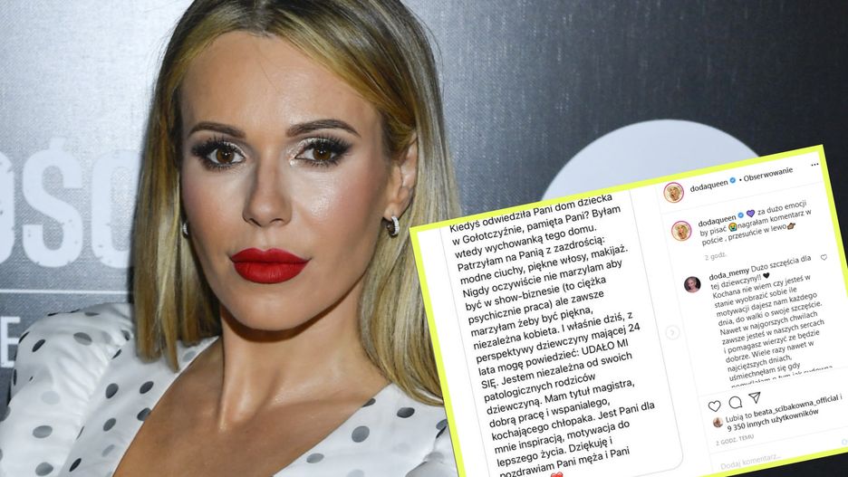 Doda pokazała wiadomość od fanki. Prawie się popłakała 