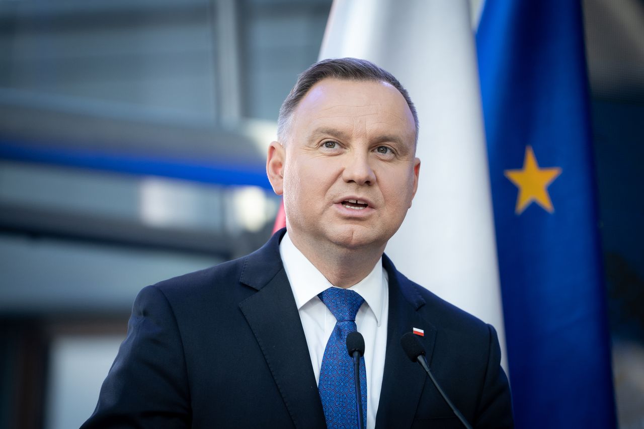 Na zdjęciu prezydent Andrzej Duda