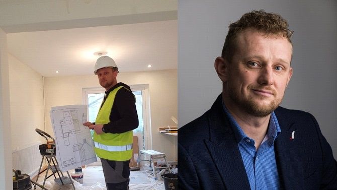 Bezdomny Polak po roku na ulicy w UK został przedsiębiorcą i prowadzi dwie firmy w Anglii