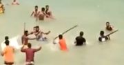 Bitwa na kije i krzesła. Upał na plaży robi swoje