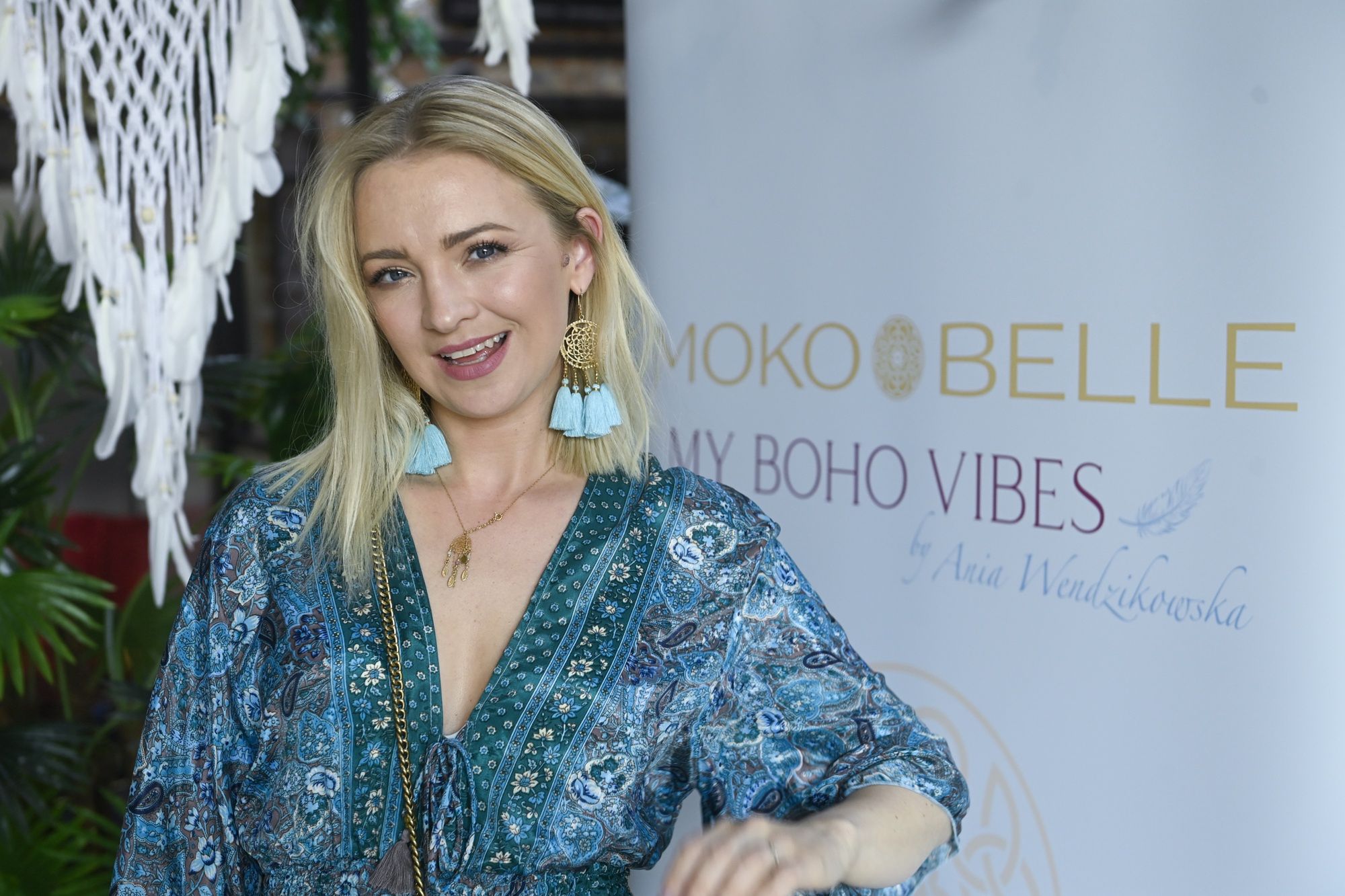 Barbara Kurdej-Szatan na promocji nowej kolekcji ubrań