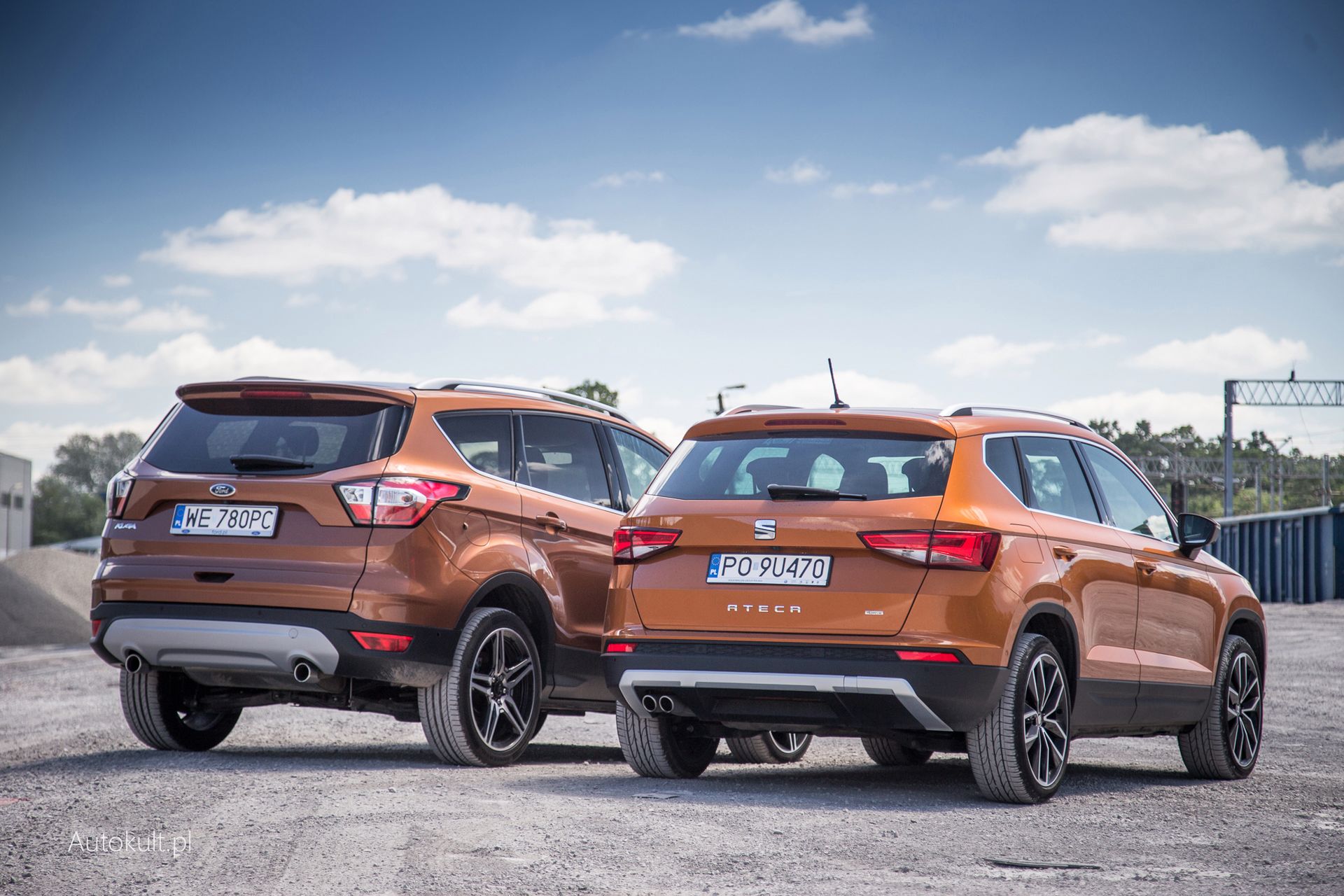 Ford Kuga i Seat Ateca