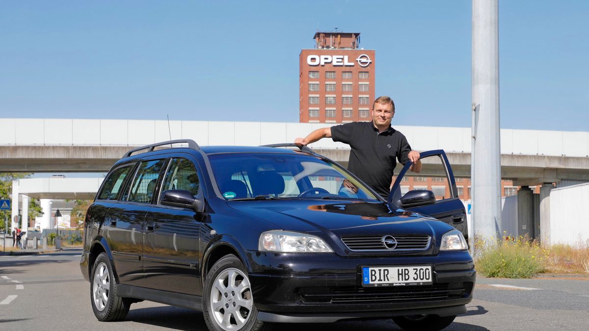 Właściciel z "rekordową" astrą.