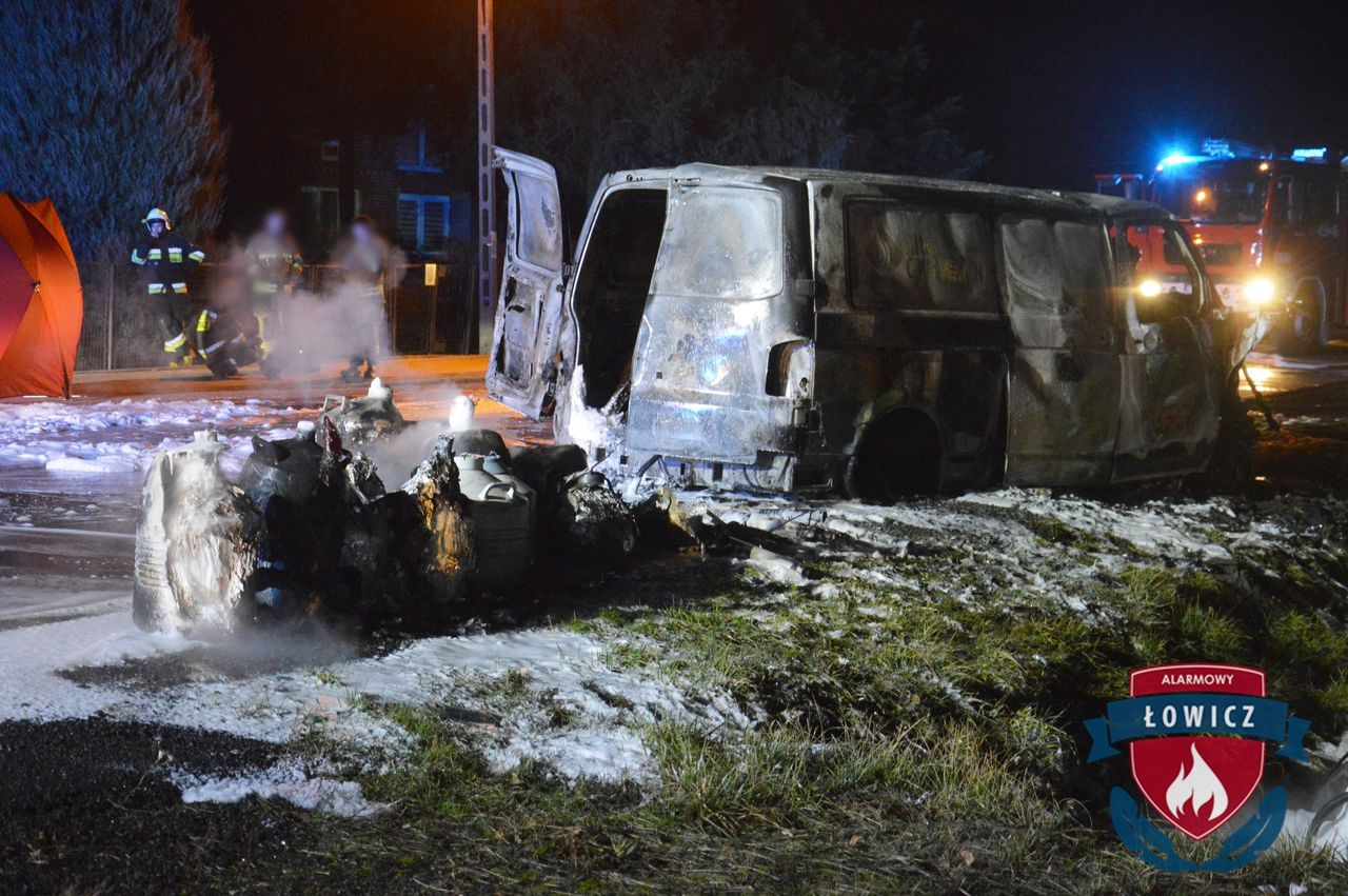 Koszmarny wypadek. Jedna osoba nie żyje, samochody spłonęły