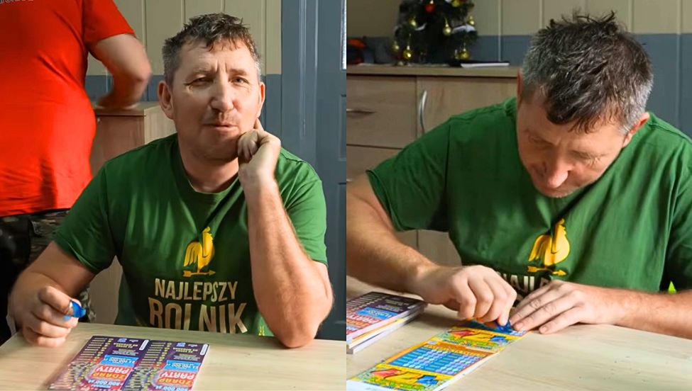 Andrzej z Plutycz kupił zdrapki za 250 zł. Tyle wygrał