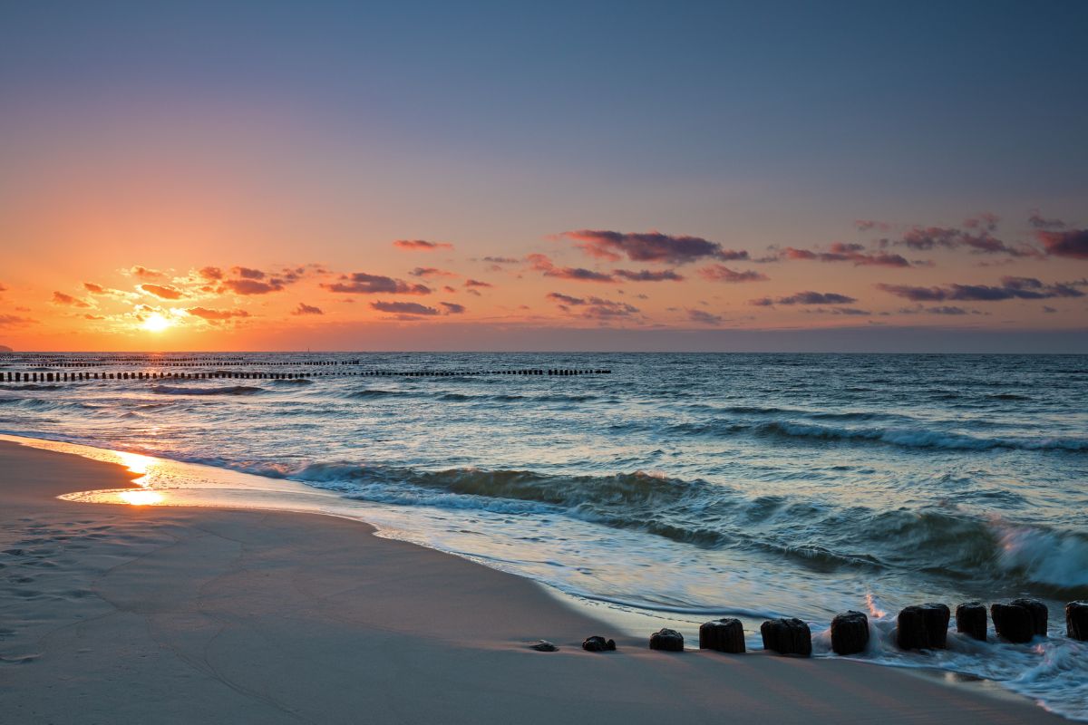 Temperatura wody w Bałtyku stale się ociepla