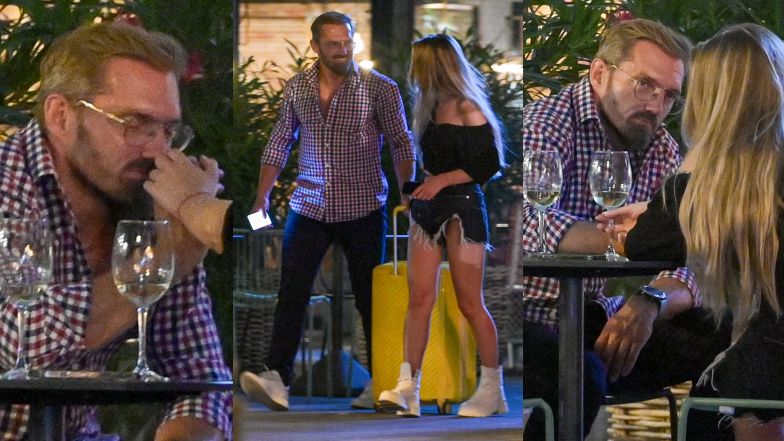 Jarosław Bieniecki na spotkaniu z tajemniczą kobietą