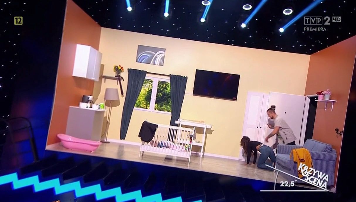 Kadry z programu "Anything Goes. Ale jazda!" TVP