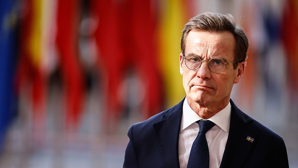 EU Leaders Discuss Middle East Upheaval And Bolstering Competitiveness At Summit
Ulf Kristersson, Sweden's prime minister, at a European Council meeting in Brussels, Belgium, on Thursday, March 19, 2026. EU leaders plan to discuss the Middle East upheaval and bolstering competitiveness at the summit. Photographer: Simon Wohlfahrt/Bloomberg via Getty Images
Bloomberg
brussels, emea, e.u., eu, economic, monetary union, european, trade, belgian, euro members, summit, conference, speakers, forum