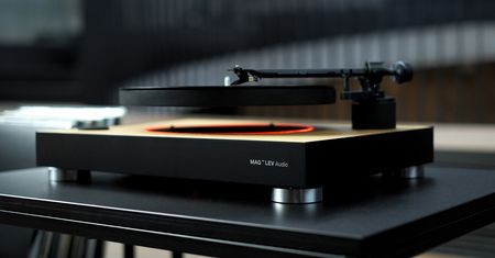 MAG-LEV Audio: niezwykły gramofon odtwarzający lewitujące płyty winylowe