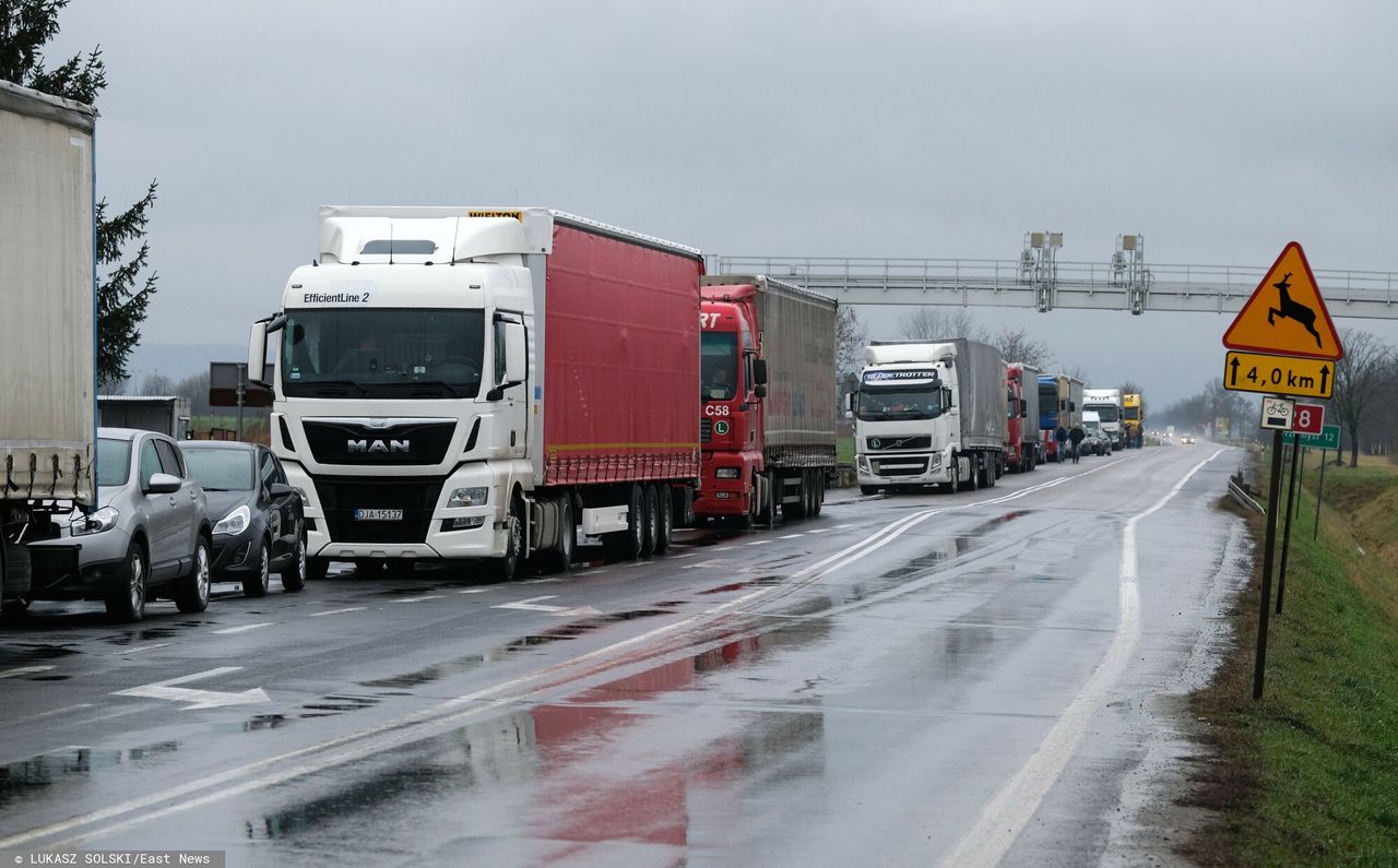 Blokada na granicy z Ukrainą. "Boimy się konkurencji"