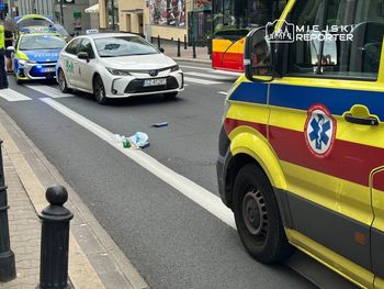 Warszawa: Kierowca przewozu osób potrącił kobietę na Powiślu