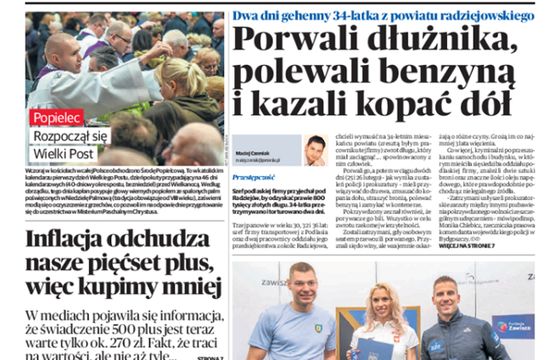 Prawie wszystkie dzienniki regionalne i lokalne ze spadkami, tylko „Polska Metropolia Warszawska” i „Kurier Lubelski” na plusie