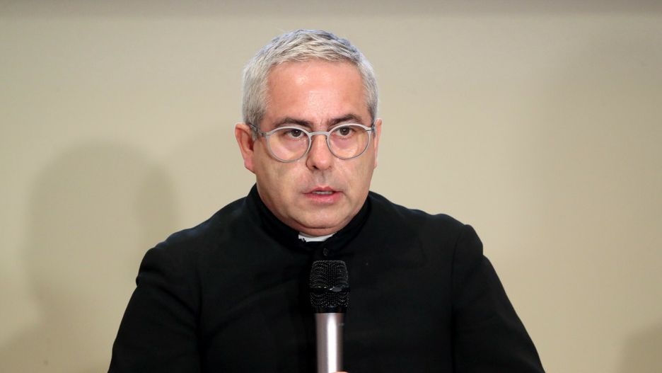 Caritas wobec migrant�w i uchod?c�w
Fot. Piotr Molecki/East News, Warszawa, 23.09.2021. Konferencja pt. "Wszyscy w tej samej lodzi. Caritas wobec migrantow i uchodzcow", zorganizowana z okazji obchodzonego 26 wrzesnia Swiatowego Dnia Migranta i Uchodzcy.
N/z: dyrektor Caritas Polska ks. Marcin Izycki
Piotr Molecki