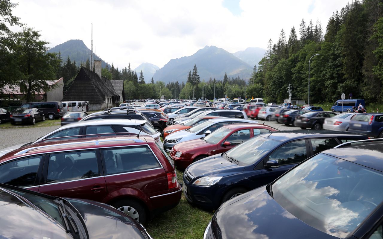 Parking na Łysej Polanie 