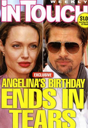Angelina wyszła wściekła z własnych urodzin!