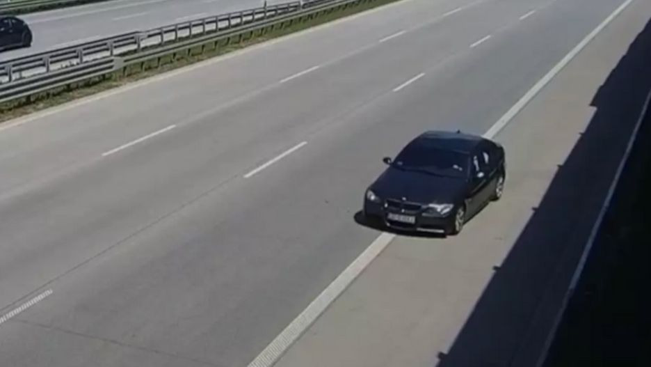 Kierowca jechał pod prąd autostradą A1.