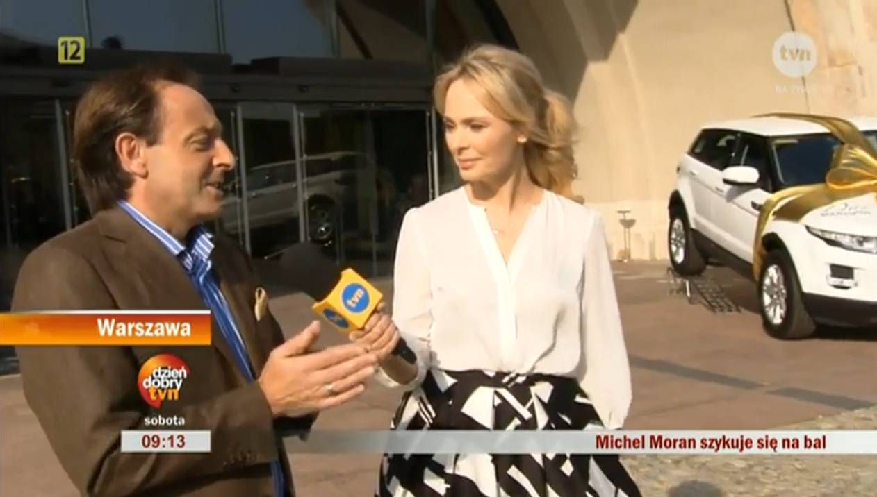 Agnieszka Jastrzębska i Michel Moran