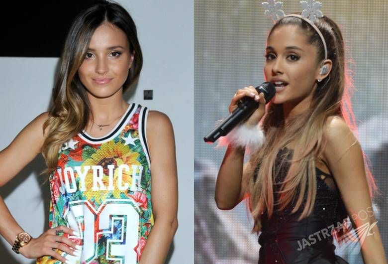 Marina Łuczenko może być z siebie dumna. Jej styl kopiuje Ariana Grande!