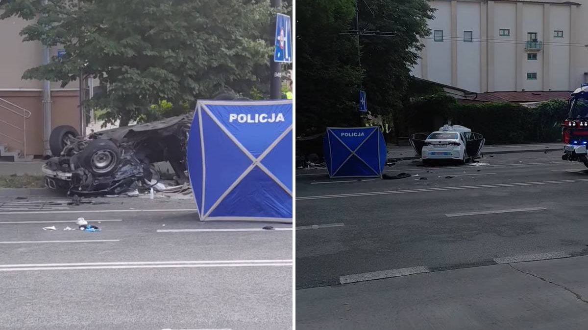 Zderzenie BMW i toyoty (bolt) na ul. Lipowej