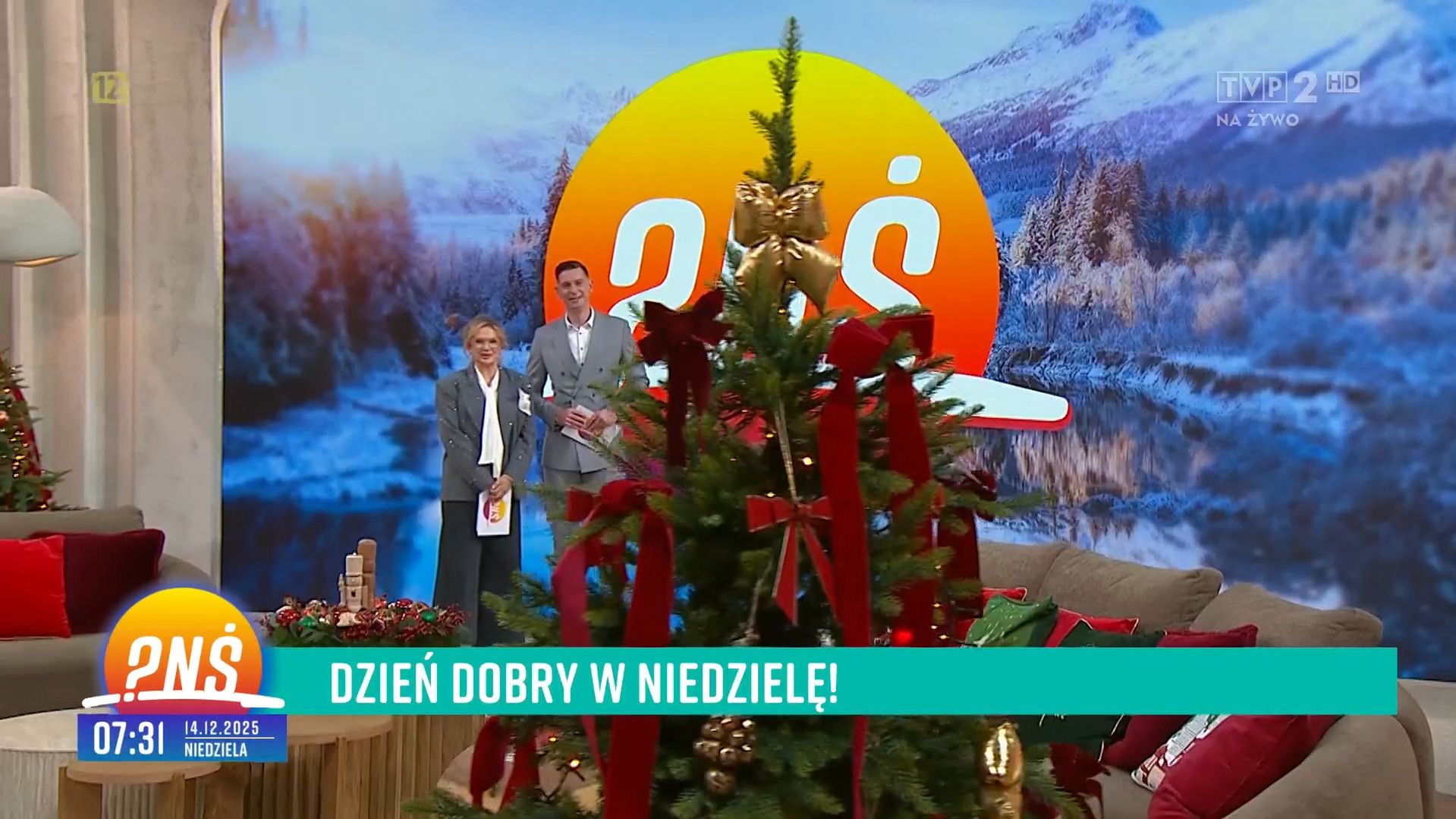 Marzena Rogalska i Łukasz Kadziewicz w "Pytaniu na śniadanie"