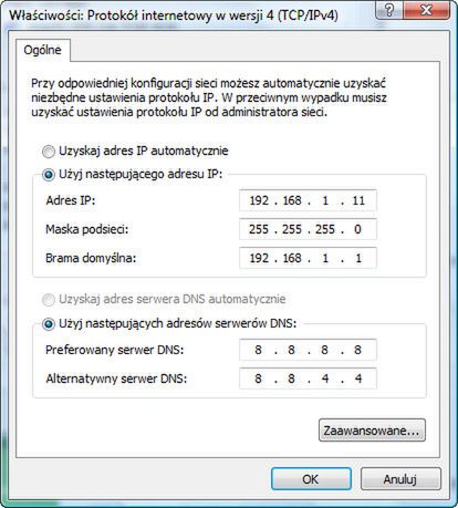 DNS Google przyspieszy internet? 2