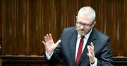 Grzegorz Braun żalił się w Sejmie: prezydium Sejmu okrada moją rodzinę