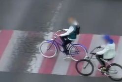 Rowerzyści zapłaczą. Nie zauważyli drona lubelskiej policji