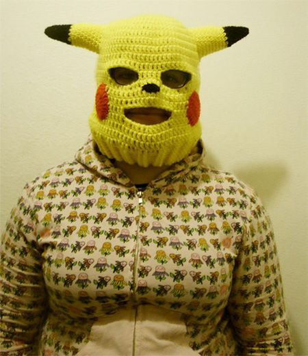 Pikachu Ski Mask
