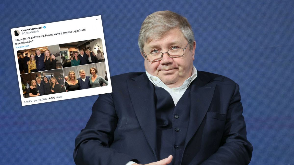 Cezary Kaźmierczak opublikował na portalu X zdjęcia z samymi kobietami i wymownym podpisem