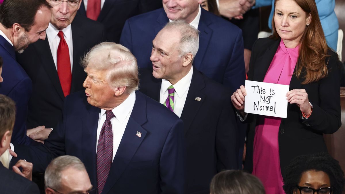 US President Donald Trump Addresses Joint Session of US CongressJIM LO SCALZOcongress, Capitol hill, joint session