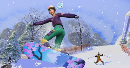 Grałam w The Sims 4: Śnieżna Eskapada. Nie udało się przełamać lodów
